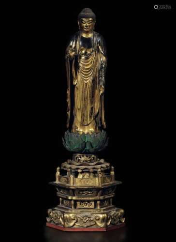 A Figure Of Buddha, Japan, Edo…