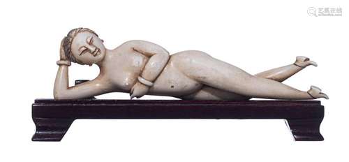 A Chinese ivory so called 'medicine lady', late Qi…