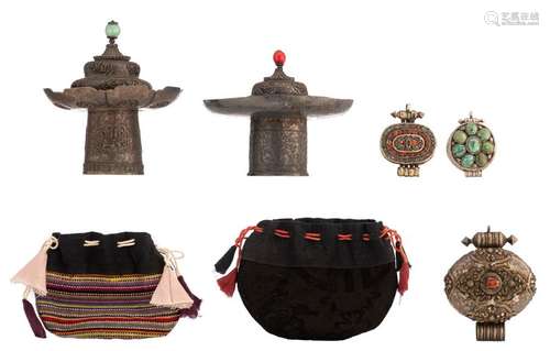 A collection of Tibetan items, consiting of: the f…