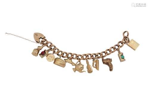 A charm bracelet