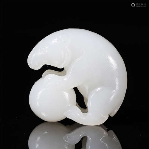 Hetian jade ornament