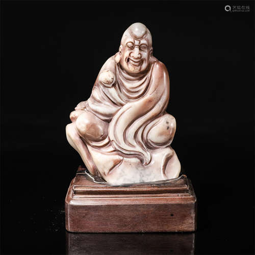 Shoushan stone buddha ornament