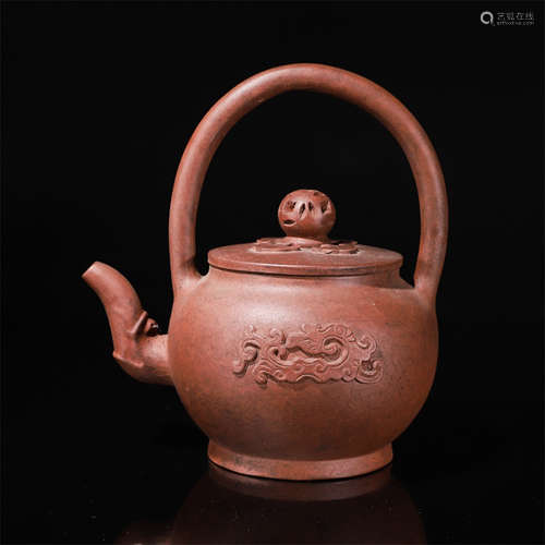 A  Zisha tea pot