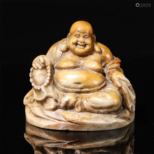 Shoushan stone buddha ornament
