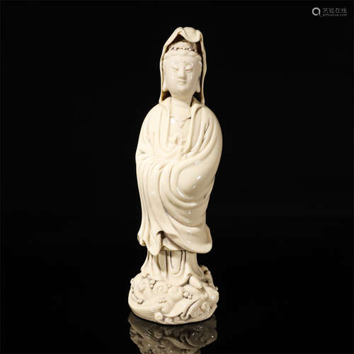 Dehua kiln Guanyin stature