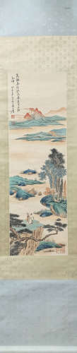 Zhang-daqian mark painting