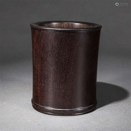 Old Rosewood pen holder