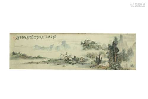 A CHINESE LANDSCAPE PAINTING.