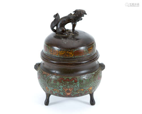 Early Chinese bronze pot
