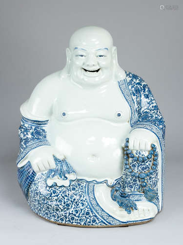 Large porcelain Buddha