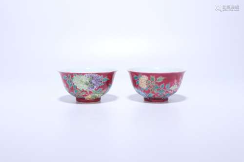 chinese famille rose porcelain bowls,qing dynasty