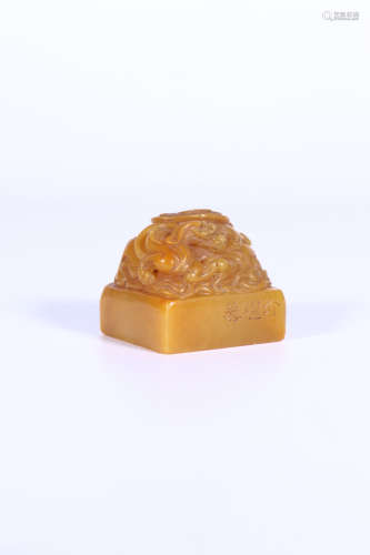 chinese tianhuang stone seal,qing dynasty