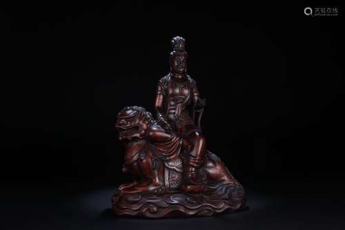 A Chinese Agarwood Guanyin Buddha