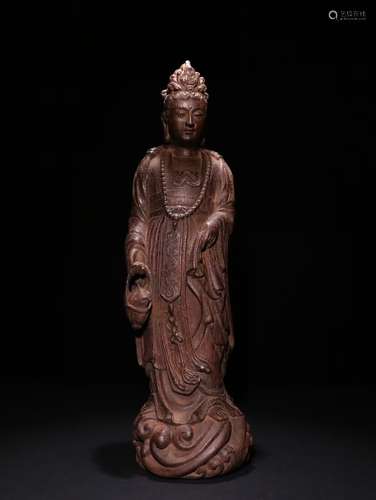 A Chinese Agarwood Guanyin Buddha