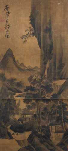 Im Stil von Wang Duo (1592-1652)