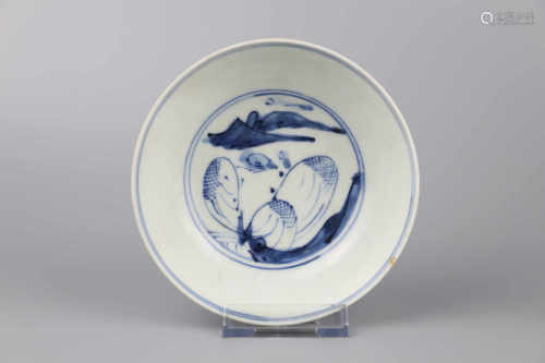 Ming dynasty blue and white bowl