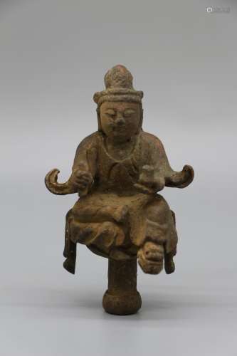 Bronze Buddha statue in Northern Song Dynasty