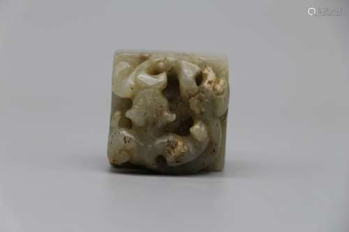 Hetian jade seal of the Eastern Han Dynasty