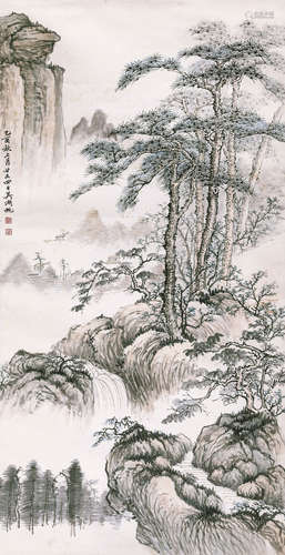 吴湖帆 山水