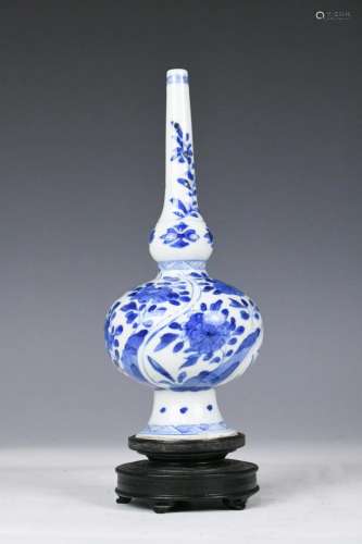 A Chinese Blue and White Vase KangXi Period