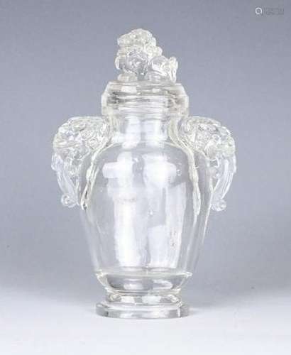 A Crystal Vase and Cover, Republican P.