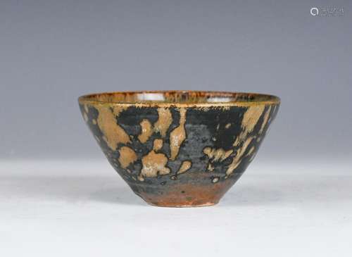 A Jizhou Stencil Cut Tea Bowl Possibly, Song/Jin D