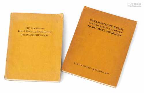 Zwei Sammlungskataloge der Sammlungen Dr. A. Breuer (Berlin) und Hugo Meyl (München)