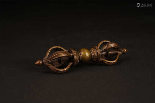 BRONZE VAJRA TIBETAN STYLE