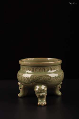 INCISED YAOZHOU CENSER SONG STYLE