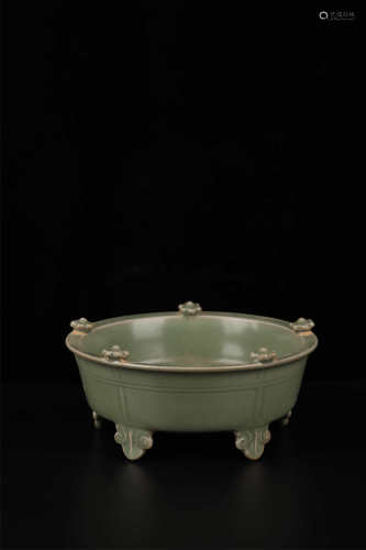 LONGQUAN CELADON WASHER SONG DYNASTY