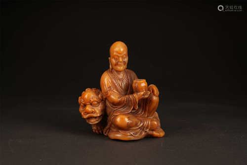 CARVED TIANHUANG FIGURE