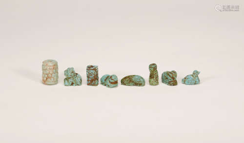 Han Dynasty - Set of Turquoise Pendant