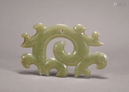 Hongshan Culture - Cloud Shape Honoring Tool