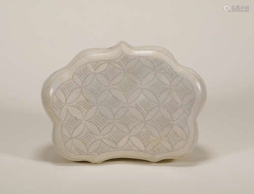 Song Dynasty - Cizhou Ware Ingot Shape Pillow