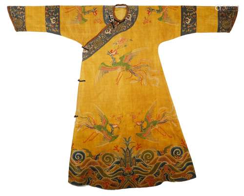 Qing Dynasty - Kesi Phoenix Robe