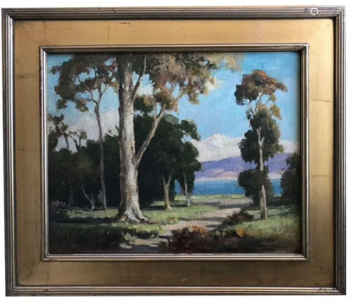 Oil on canvas Signed Orrin Augustine W…