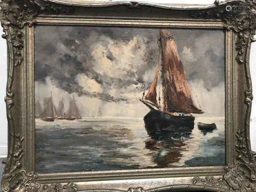 Oil on canvas Signed Anthony Thieme (1…