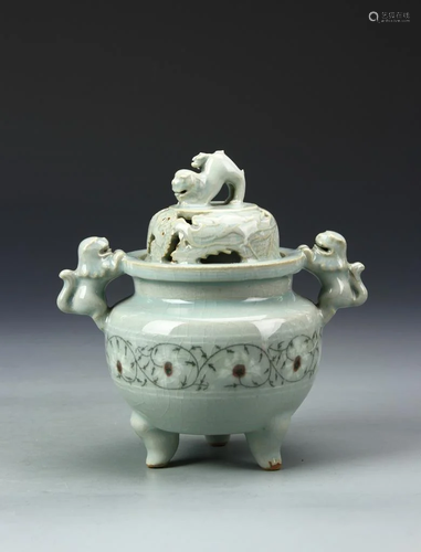 Korean Celadon Censer