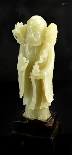 Chinese Jade Daimara Statue