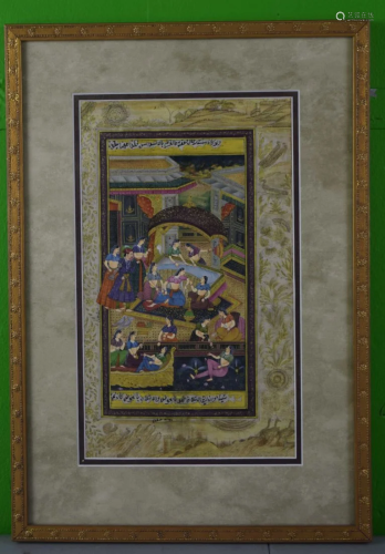 India Miniature Painting.