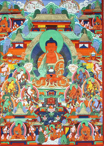 Chinese Tibetan Thangka