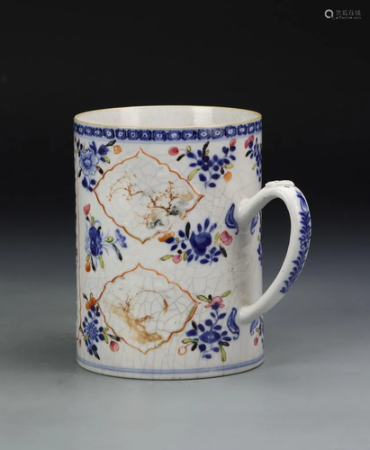 Chinese Export Famille Verte Tea Mug