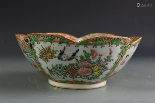 Chinese Rose Medallion Bowl