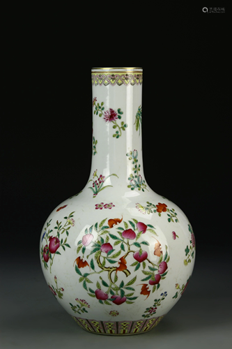 Chinese Famille Rose Vase