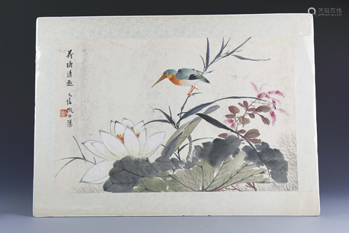 Chinese Painting of a Bird