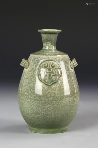 Chinese Celadon Glazed Jar