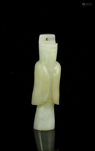 Chinese Jade Mini Figure