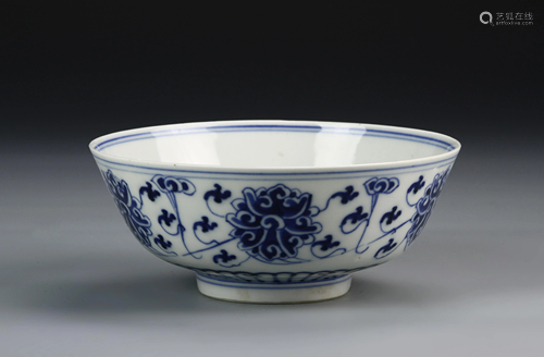 Chinese Blue And White Bowl