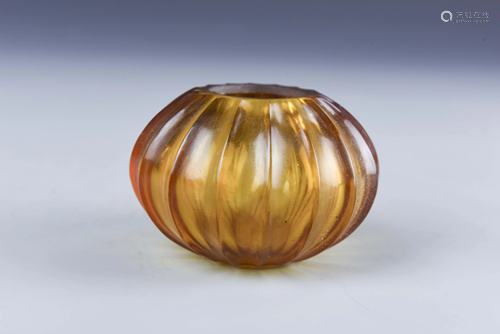 Chinese Peking Glass Water Cup