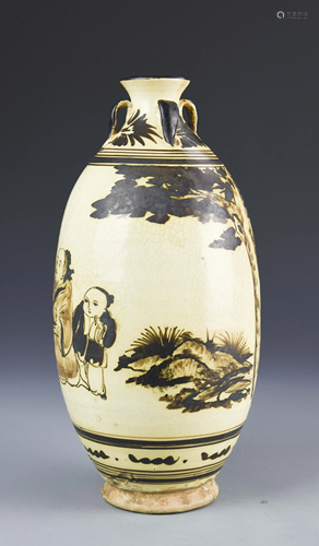 Chinese Cizhou Yao Vase